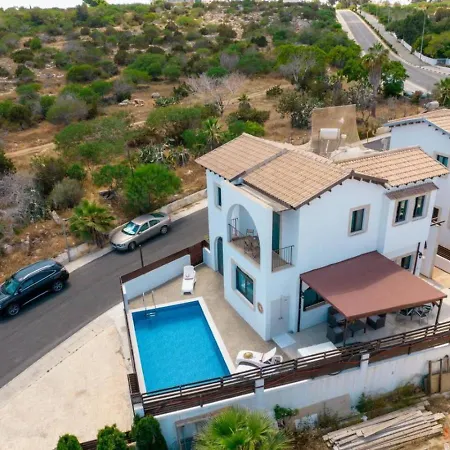 Дом отдыха Sunnyvillas 3br Private Pool An2 Протарас